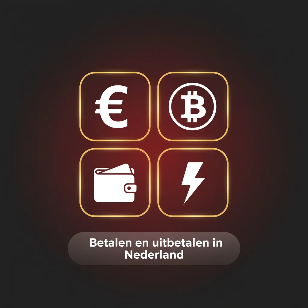 Betalen en uitbetalen in Nederland met Visa, Mastercard, Skrill, Neteller, eZeeWallet, Paysafecard en crypto.