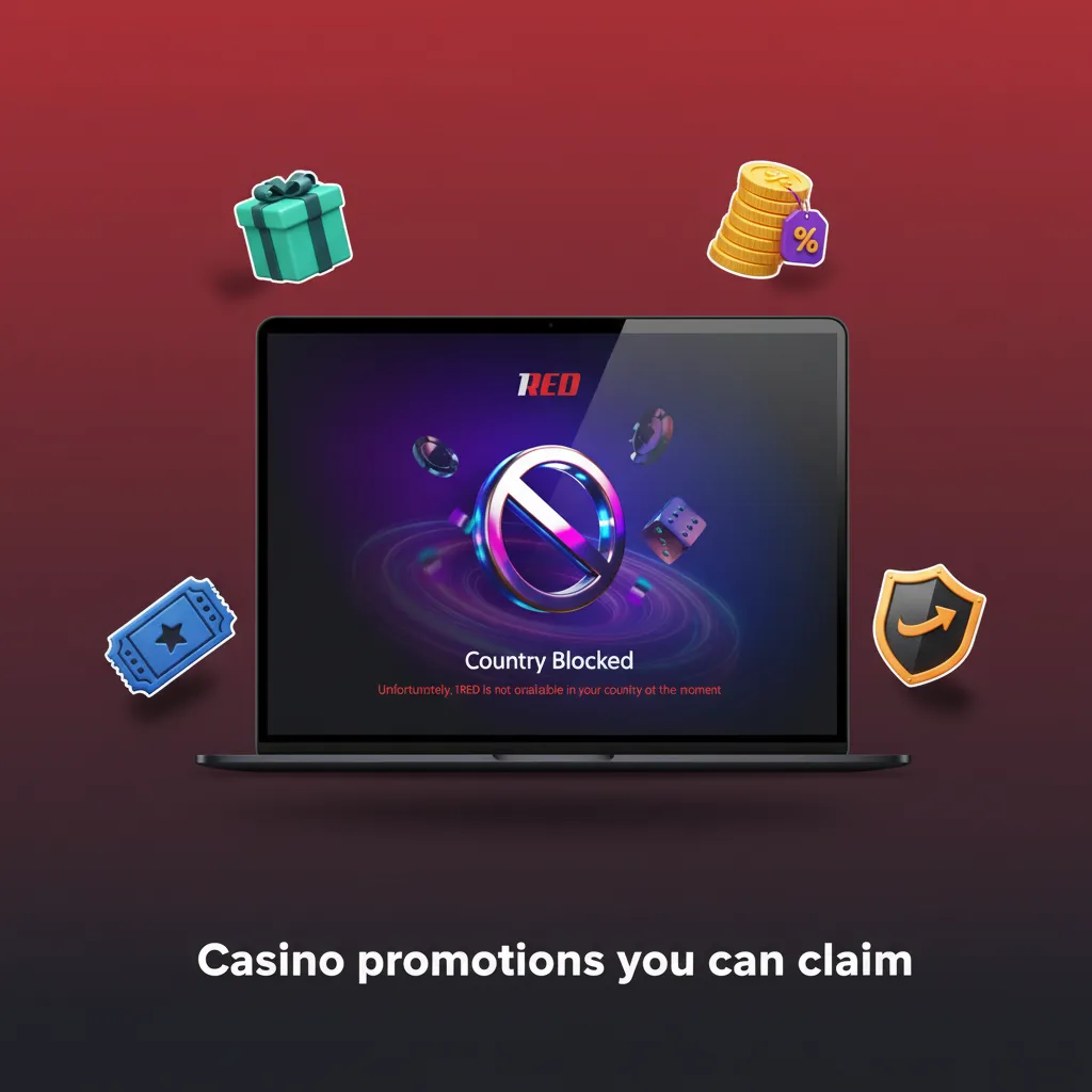 Graphic listing casino promos: weekly slots reload, weekend free spins, 10% cashback, Drops & Wins, high roller reload.