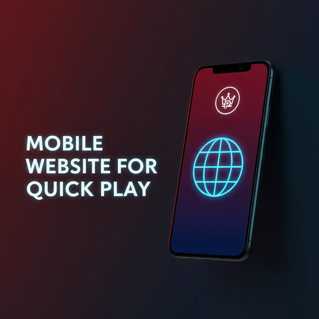 Mobile website for quick play on iOS and Android; fast, secure, no download; full game library and Canadian payments.
