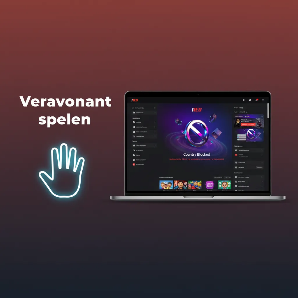 Banner 'Verantwoord spelen' met tips: limieten, pauzes, saldo volgen, niet verliezen najagen, hulp zoeken.