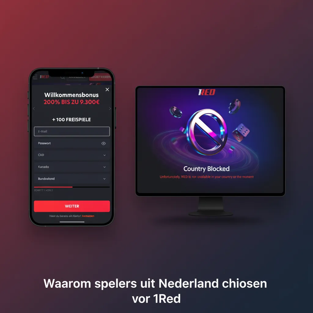 Infographic: Waarom Nederlanders kiezen voor 1Red—eurorekeningen, snelle uitbetalingen, NL-betaalopties, mobiel en desktop.
